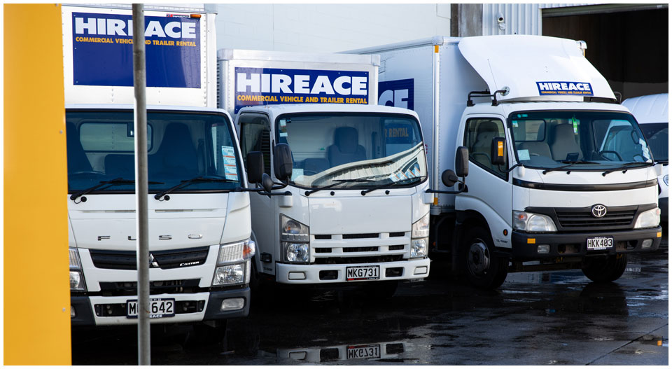 Hireace Truck Rental Tauranga. Furniture trucks Moving Trucks